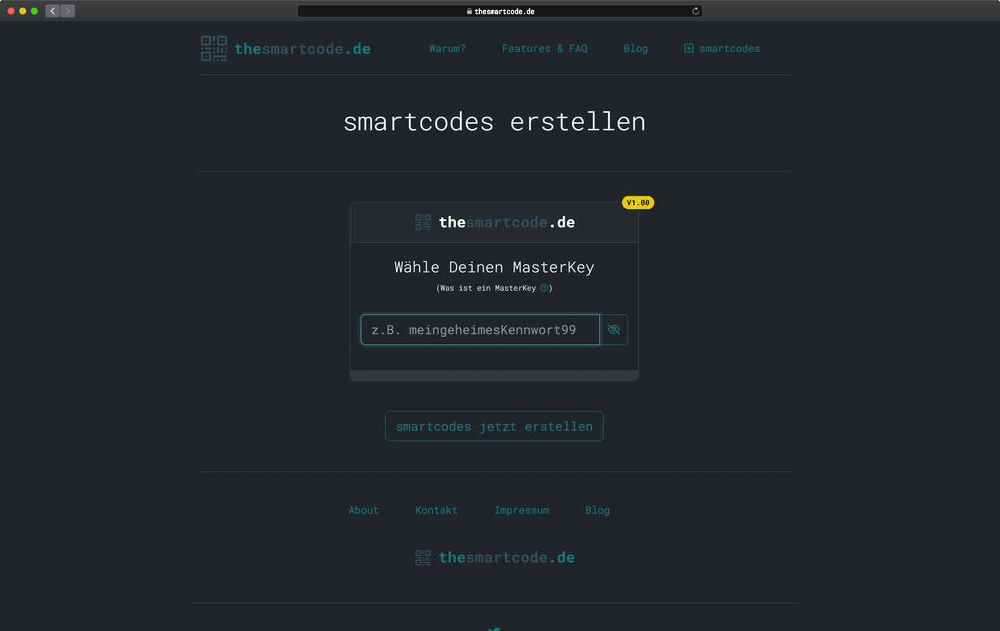 smartcodes erstellen